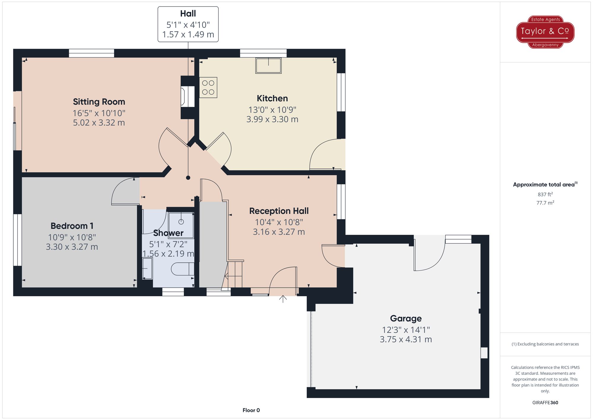 Floorplans For Longhouse Barn, Penperlleni, NP4