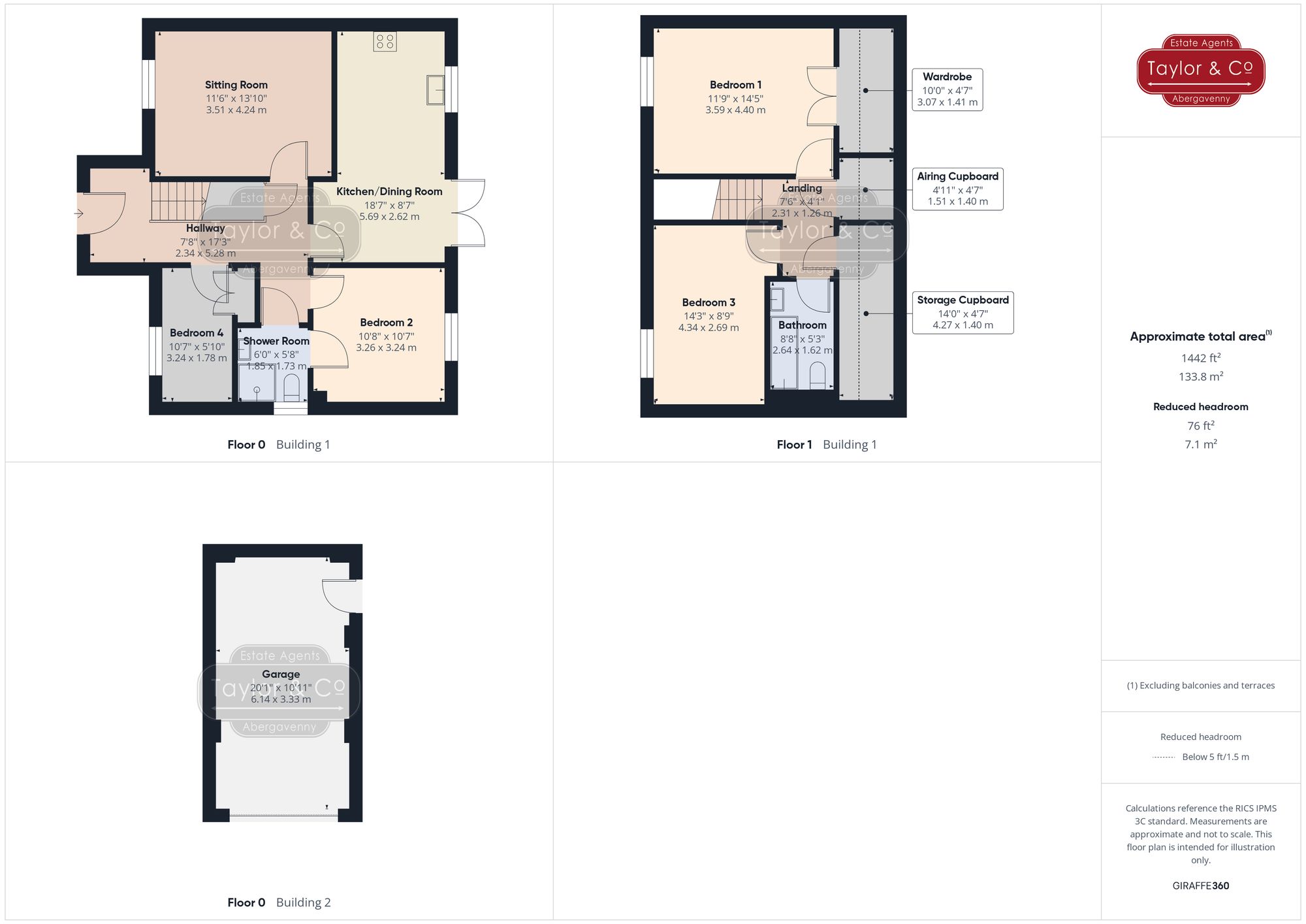 Floorplans For Maple Gardens, Govilon, NP7