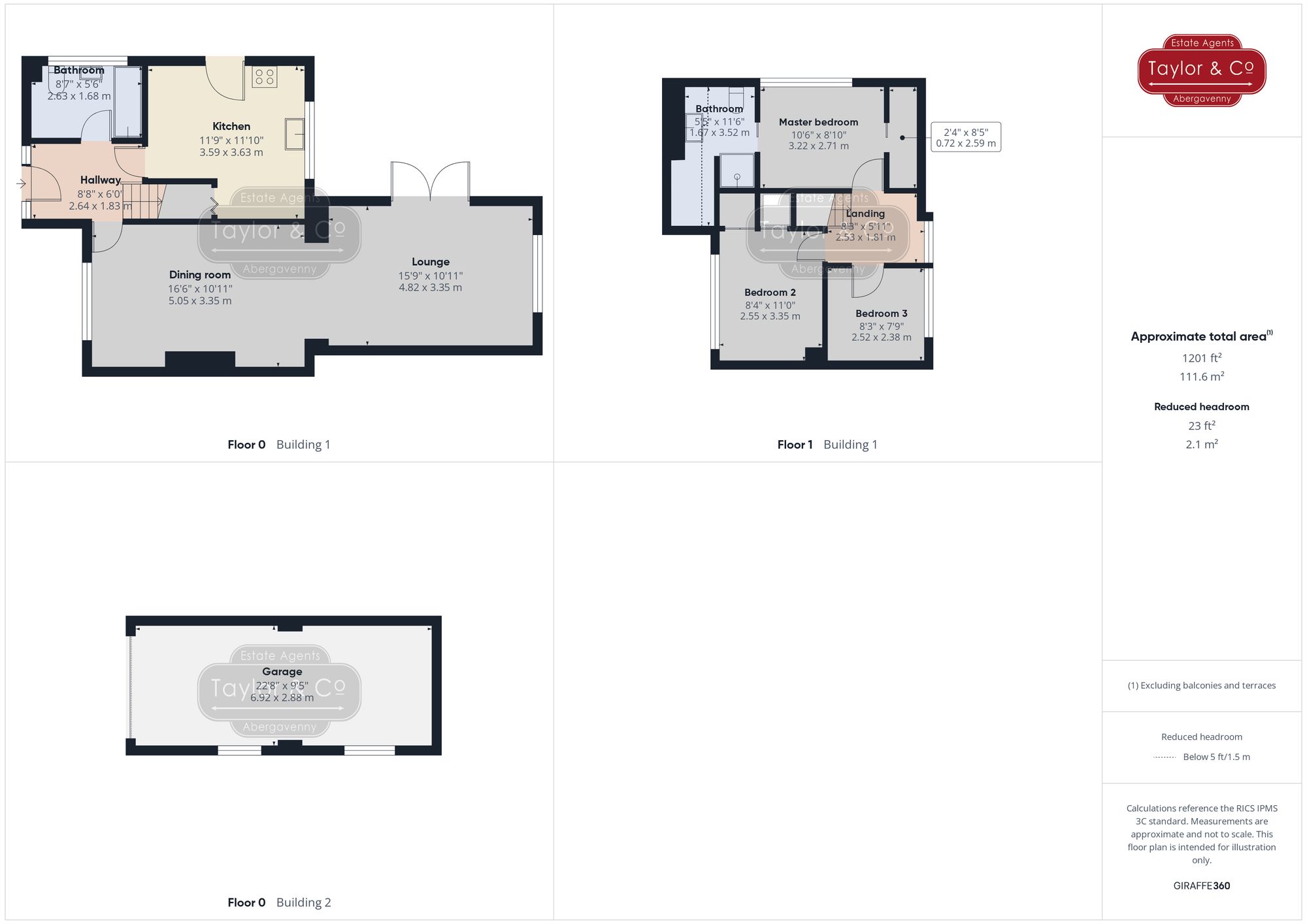 Floorplans For Parklands, Penperlleni, NP4