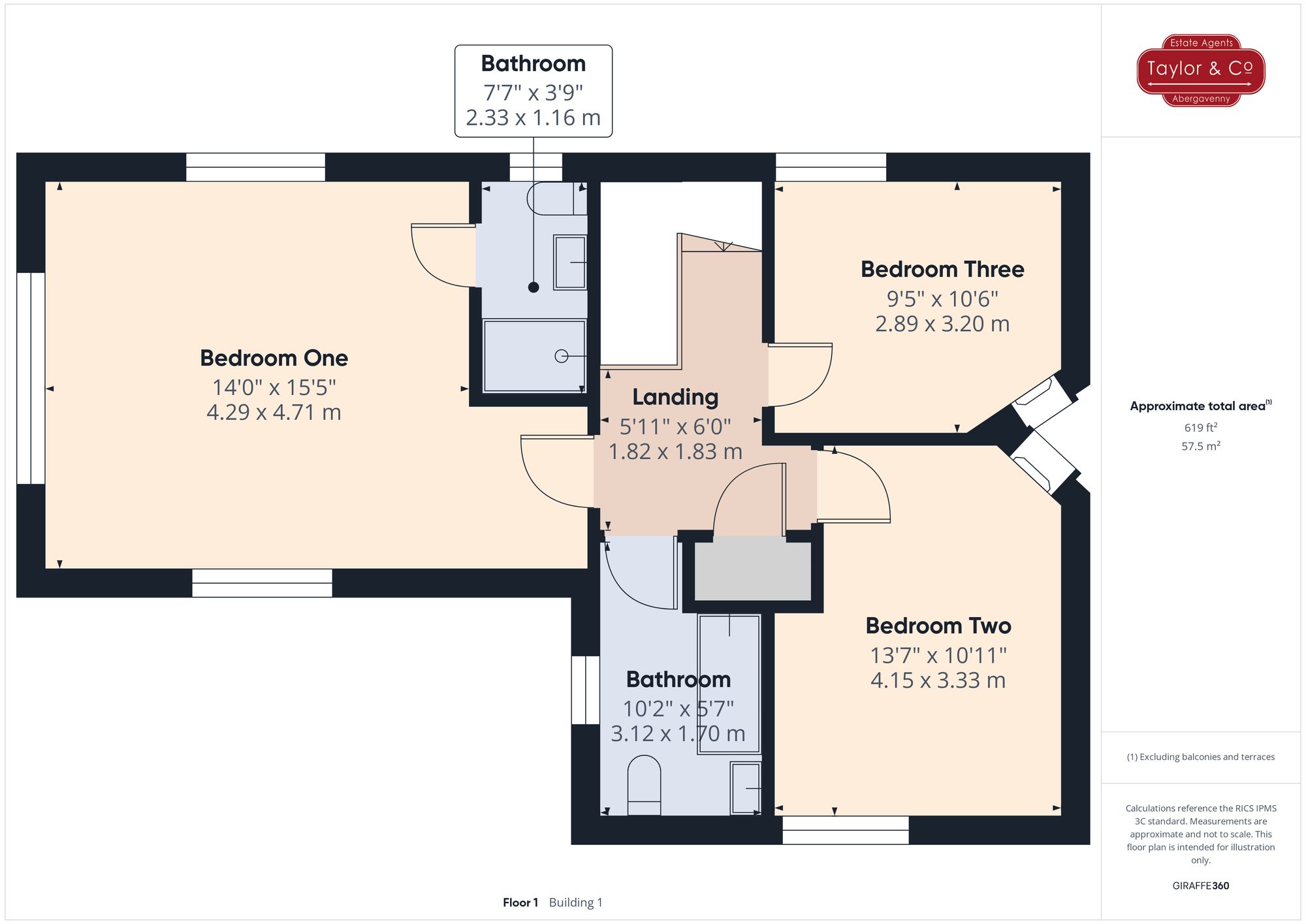 Floorplans For Penybont, Llanvihangel Crucorney, NP7