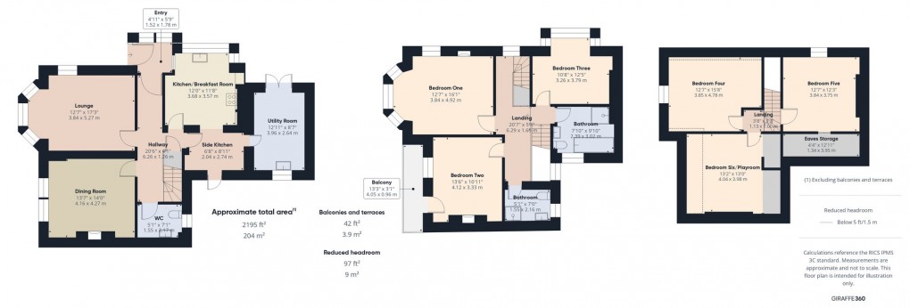 Floorplan for Fosterville Crescent, Abergavenny, NP7