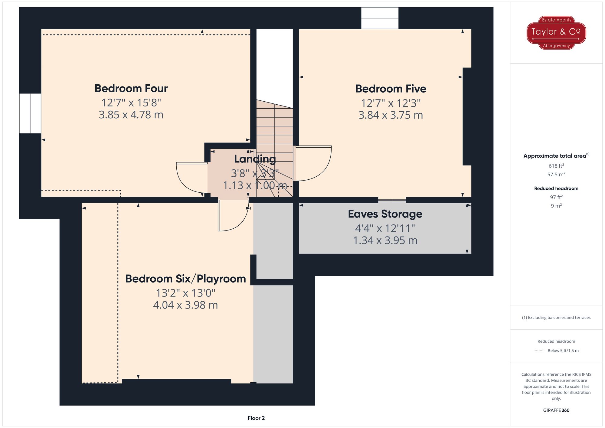 Floorplans For Fosterville Crescent, Abergavenny, NP7