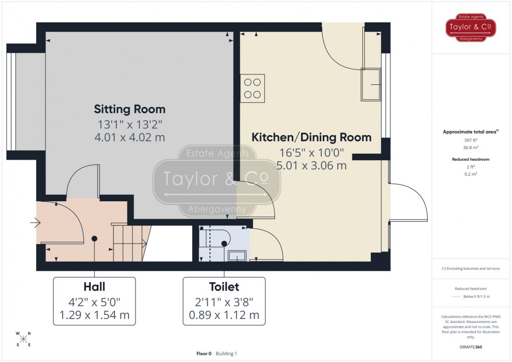 Floorplan for Croesonen Parc, Abergavenny, NP7